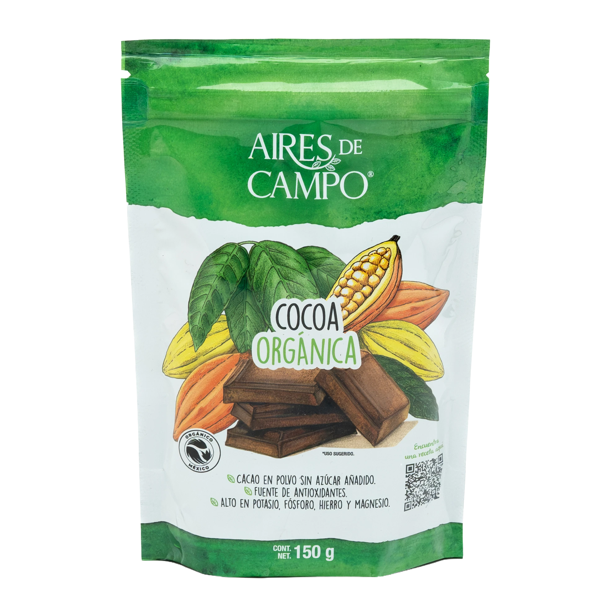 Cocoa Org&aacute;nica en Polvo