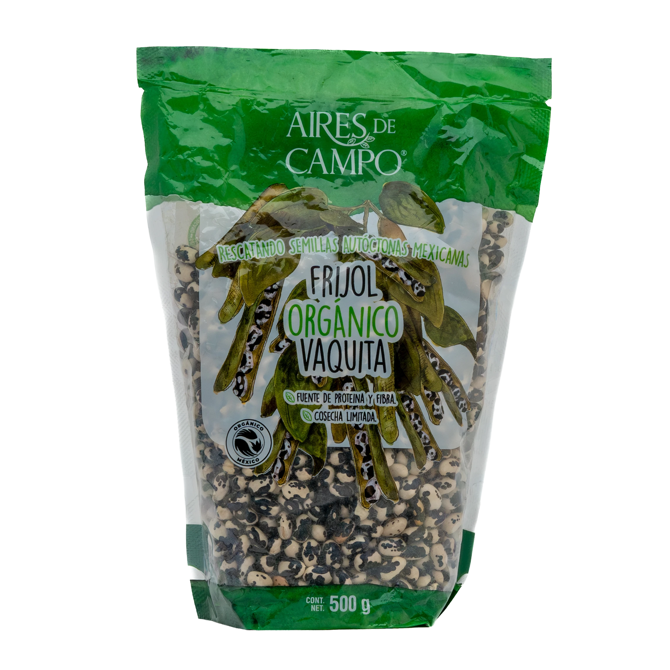 Frijol Org&aacute;nico Vaquita (500 GRS)