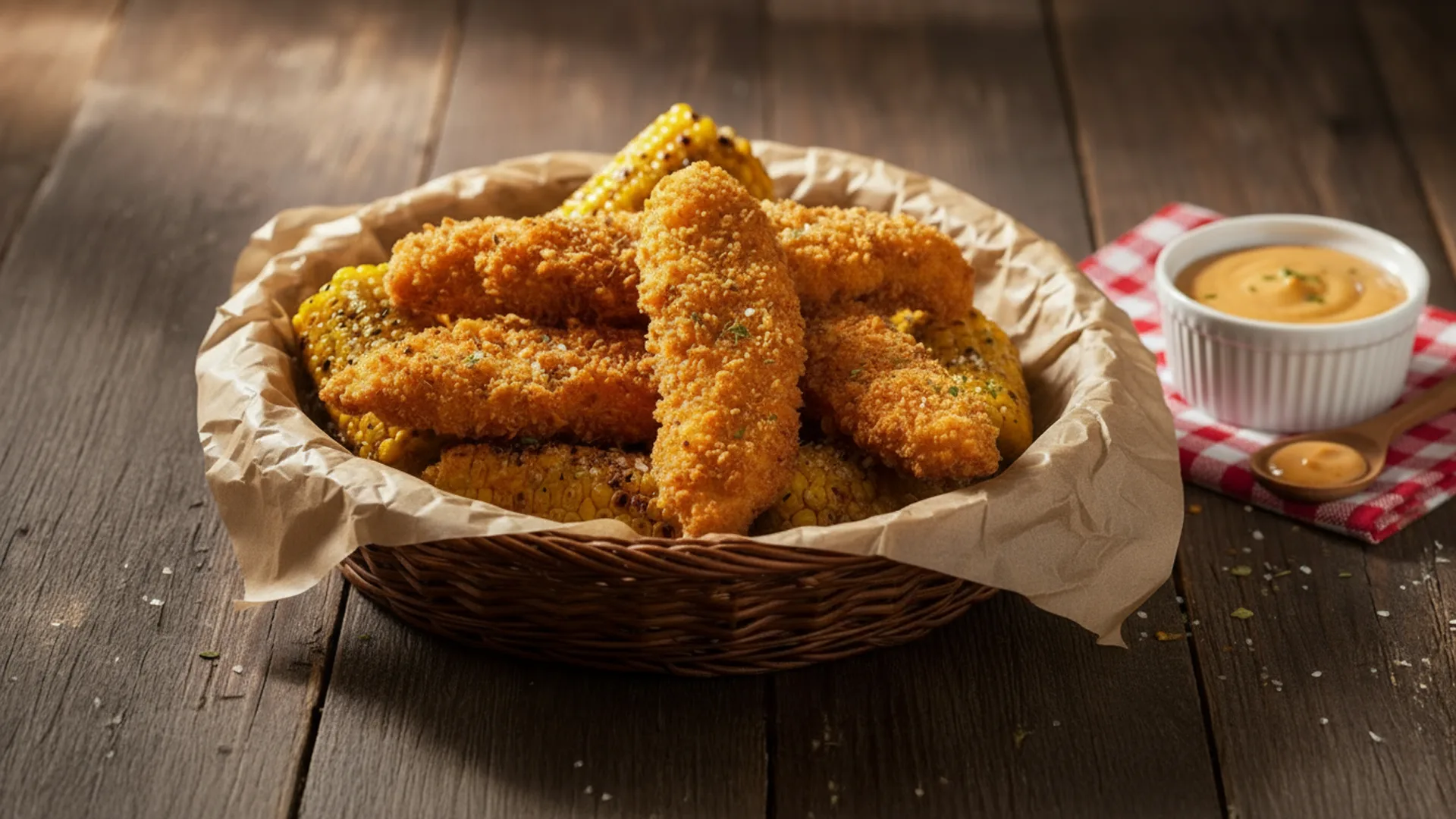 Deditos de pollo healthy
